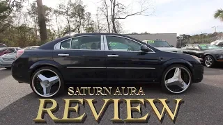 Here's a Review of this Fabulous 2008 Saturn AURA XR ( PIMP MY RIDE )