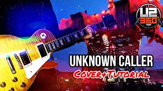 U2 - Unknown Caller (Guitar Cover + Tutorial) 360° Tour Free Backing Track Line 6 Helix U22