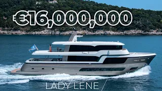 Touring an Exclusive Yacht Van der Valk “LADY LENE”, the winner in the category of Custom yacht 2022