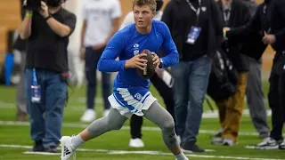 Zach Wilson's BYU NFL PRO DAY BOMB is Better with Titanic Music