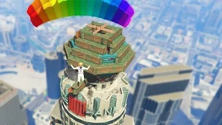 Insane Skyscraper Capture Mission (GTA 5 Funny Moments)