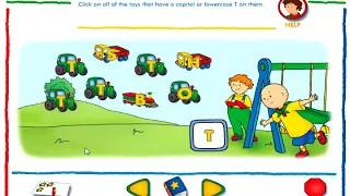 Caillou Alphabet : N to Z