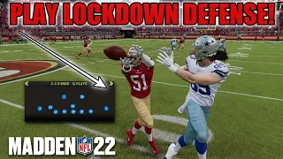 THE LOCKDOWN DEFENSE ALL THE PROS USE IN MADDEN 22! SHUTDOWN ANY OFFENSE!