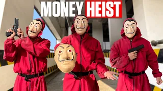 MONEY HEIST vs POLICE in REAL LIFE ll BAD FRIEND 1.0 ll (Epic Parkour Pov Chase)