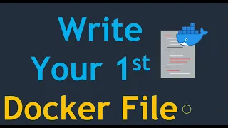 Write your 1st Dockerfile | Dockerfile basics | How to write Dockerfile to setup Tomcat container