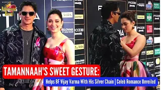 Tamannaah's Sweet Gesture Helps BF Vijay Varma With His Silver Chain  Celeb Romance Unveiled