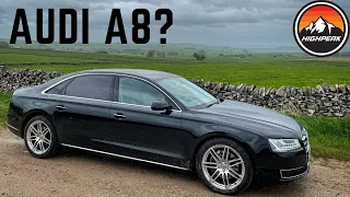 Should You Buy an AUDI A8? (Test Drive & Review MK3 3.0TDI A8L)