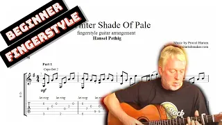 A Whiter Shade Of Pale TAB - fingerstyle guitar tab (PDF + Guitar Pro)