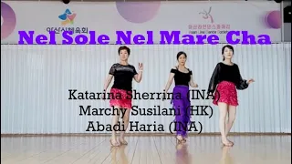 Nel Sole Nel Mare Cha Linedance demo Beginner @ARADONG linedance