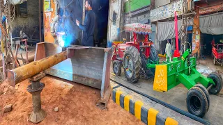 Manufacturing process of landleveling laser machine || Amazing Mechanical Skills