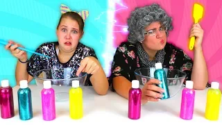 Twin Telepathy Slime Challenge!! Ruby Rube VS Greedy Granny