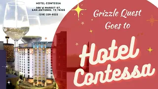 Gizzle Quest stays at the Hotel Contessa