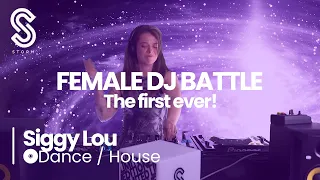Siggy Lou @ Storm Music's 1st Female DJ Battle || Popular Dance / House Music Mix - May 2024