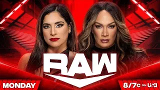 WWE 2K23 Raquel Rodriguez Vs. Nia Jax | Raw 10/9/23