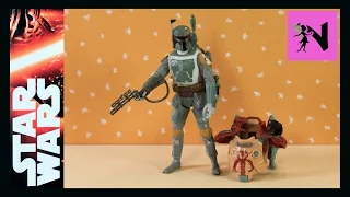 NEW Boba Fett Star Wars Armor Up Desert Mission Action Figure Toy Unboxing