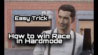 Mafia Definitive Edition -  How to win the race in Hardmode Easy trick