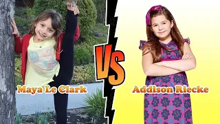 Maya Le Clark (Chloe) VS Addison Riecke (Nora) Stunning Transformation ⭐ From Baby To Now