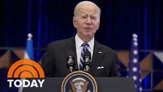 Biden delivers remarks in Israel amid Hamas war: ‘You’re not alone’