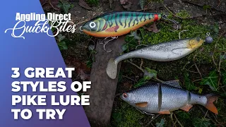 3 Great Styles Of Pike Lure To Try - Predator Fishing Quickbite