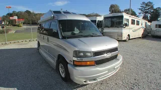 SOLD! 2004 Road Trek 170 Popular Class B Camper Van, Low Miles, 15 MPG, Warranty, $34,900