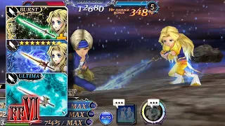 [DFFOO] 6 Warrior Quest Area 3 Celes BTFR showcase FT. FFVI