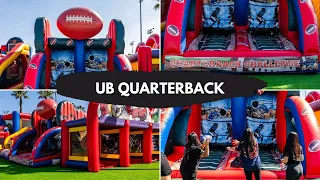 Dual UB Quarterback Toss 💪🏈 Huddle Up for an Interactive, Inflatable Football Sports Activity !