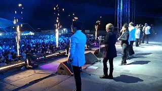 LOS ÁNGELES AZULES en vivo desde la Feria de  NANACAMILPA Tlaxcala 2024