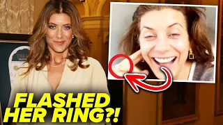 'Grey's Anatomy' Kate Walsh ACCIDENTALLY Reveals Engagement?!