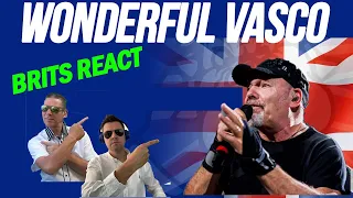 Vasco Rossi - Stupendo LIVE (BRITS REACT!!!)