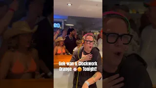 ⁠Gok wan and Clockwork Orange tonight was a powerhouse of a show! #gokwan #clockworkorange #ibiza