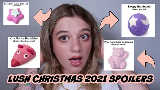 LUSH CHRISTMAS SPOILERS & MY REACTION | 2021 • Melody Collis