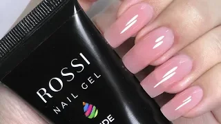 Polygel Nails Using Dual forms on MYSELF Tutorial | Rossi Kit Review