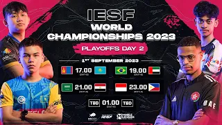 🔴 LIVE | PLAYOFFS DAY 2 | IESF World Championship 2023 [Bahasa Indonesia]