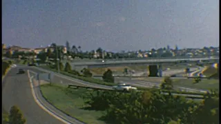 Balboa Hospitial,  I-5/395 Freeways, Balboa Park Lawn Bowling, 1965