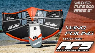 AFS Wing Foiling in Paradise - Featuring the Wild 6.2 Wing, 5'8' Fire Board & Pure 900 Foil