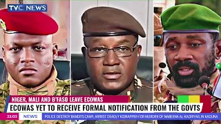 Junta - Led Niger, Mali, Burkina Faso Cut Ties With ECOWAS