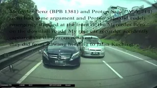 PROTON SAGA VS MERCEDES