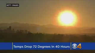 Denver Drops 72 Degrees In 40 Hours, Lands In All-Time Top Temp Swings