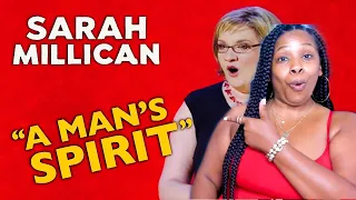 American Reacts to | Sarah Millican | What Have You Broken During the act?