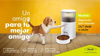 Nuevo dispensador de alimento para mascotas Haceb