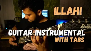 Illahi Instrumental Guitar Cover - Electric/Acoustic TABS -  Play Along - Mohit Chauhan - YJHD