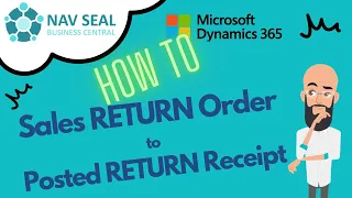 Sales Return Order to Posted Return Receipt | NAV SEAL