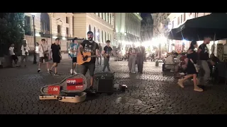 Cezar Habeanu - Street performance | Old city Bucharest