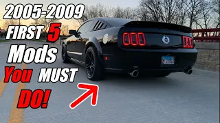 First Modifications You MUST DO on a 2005-2009 Mustang GT!