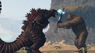 Shin Godzilla vs Kong - Roblox Kaiju Universe