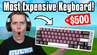 I Bought A $500 *CUSTOM* Keyboard, Then Tried It In Arena! (BROKEN)