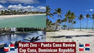 [4K] Hyatt Ziva - 🇩🇴Cap Cana, Dominican Republic 🇩🇴- Review (One Bedroom Master Suite)