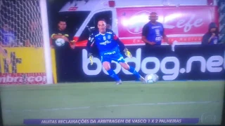 VAR POLÊMICO  Vasco  perde para o Palmeiras  por 2  x 1 com vários erros de arbitragem