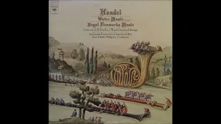 Händel：Water Music：Malgoire/La Grande Ecurie et La Chambre du Roy '71：High quality sound version