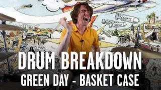 Green Day Basket Case (Intro) Drum Lesson Tutorial - What's That Groove?